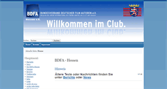 Desktop Screenshot of bdfa-hessen.de